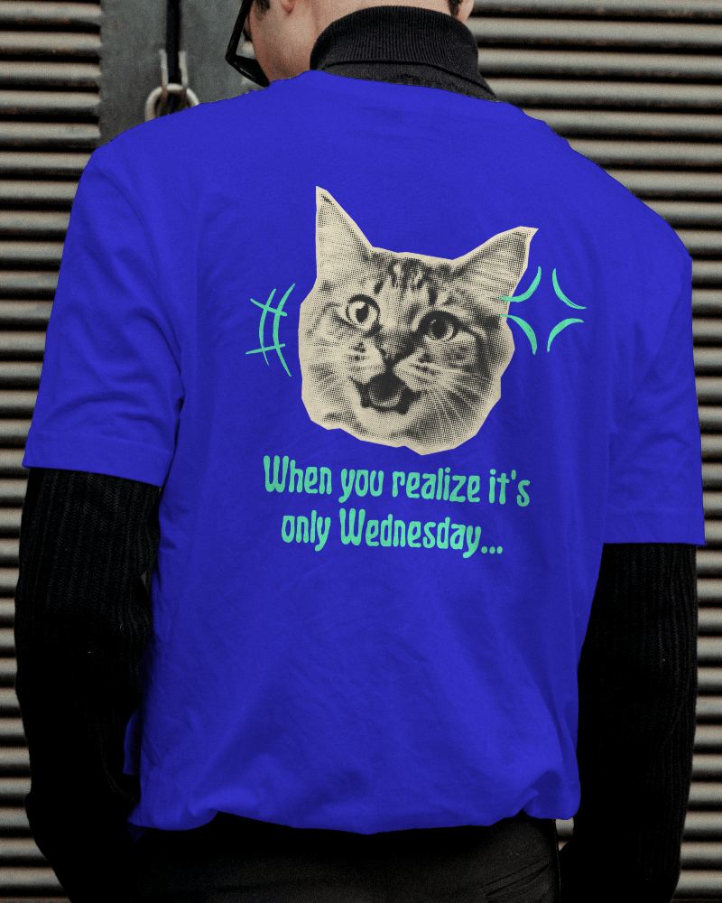 Tshirt Mockup Of Man Wearing Tshirt Above Sweater