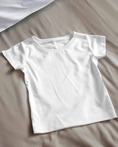 Small Tshirt Flatlay Mockup