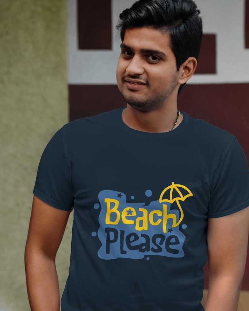 Indian Man Tshirt Mockup
