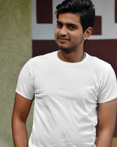 Indian Man Tshirt Mockup