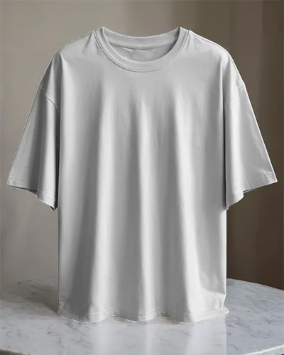 Modern Marble Surface Tshirt Mockup Clean Hanging Display In Studio Lighting 02037