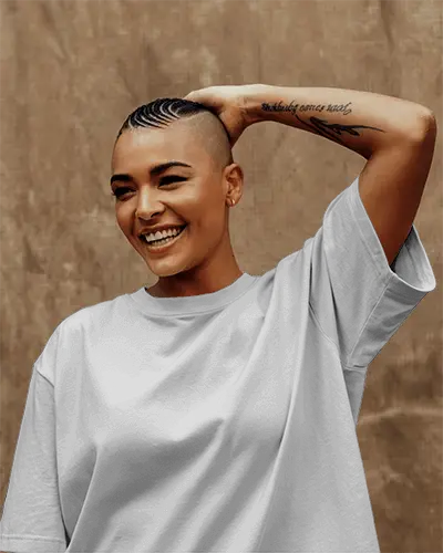 Casual Loose Fit High Quality T Shirt Mockup For Clothing Lines And Apparel Promotions