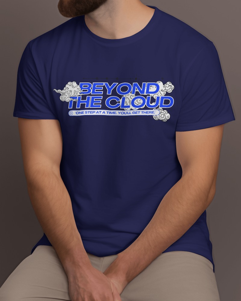 Male Model Wearing Tshirt In A Studio Pose5