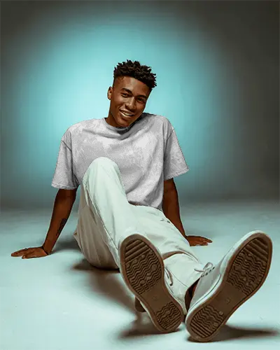 Casual Comfortable Loose Fit Tshirt Stylish Men Fashion Everyday Wear Trendy Apparel