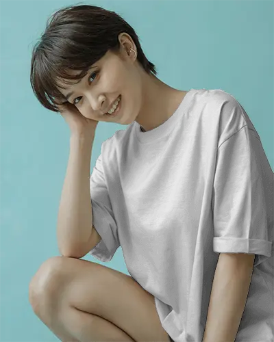 Casual Comfortable Relaxed Fit Oversized Tshirt For Everyday Wear And Stylish Looks