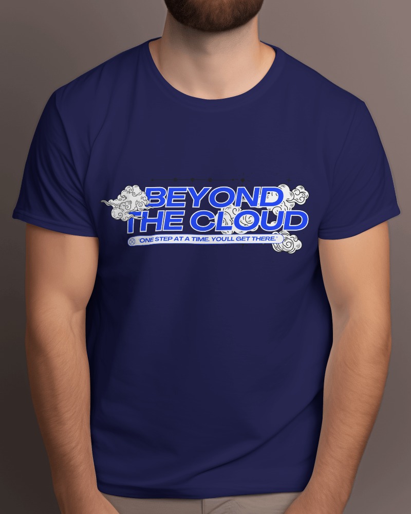 Male Model Wearing Tshirt In A Studio Pose3 Front