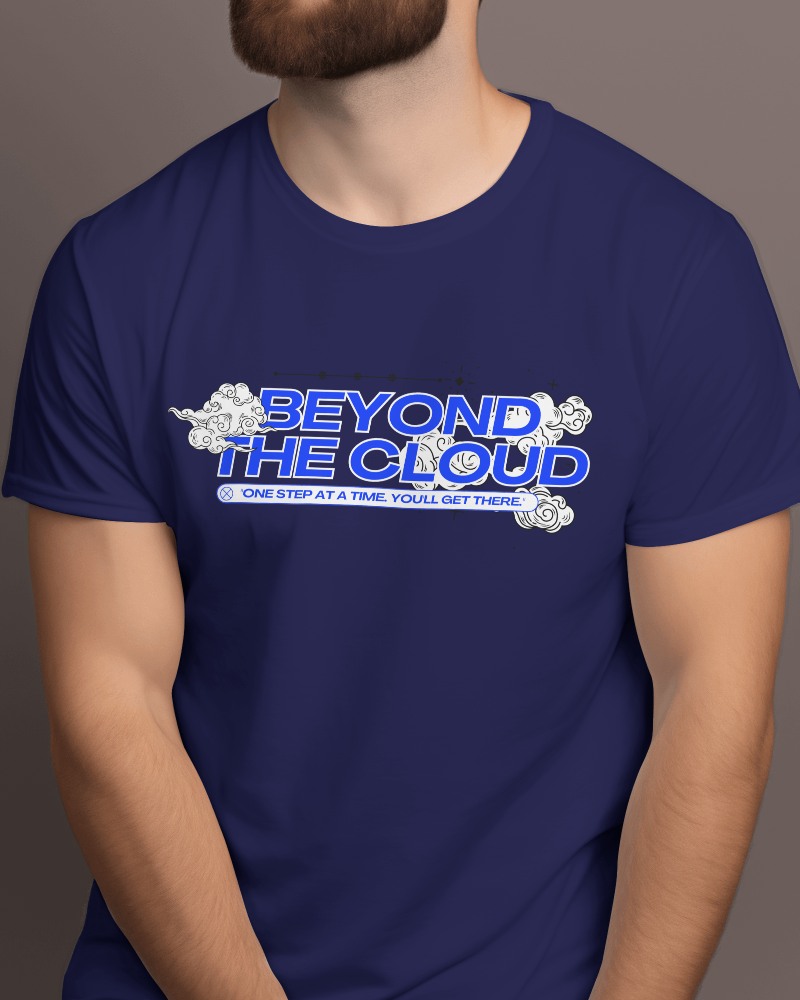 Male Model Wearing Tshirt In A Studio Pose2