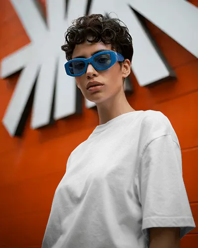 Urban Streetwear Tshirt Mockup With Casual Fit And Minimalist Style For Fashion Brand