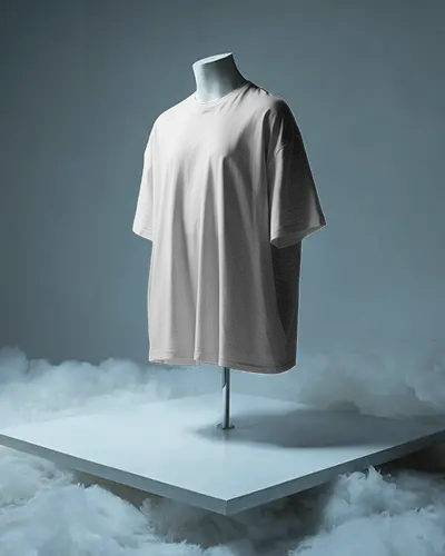mannequin-tshirt-mockup-on-white-platform-surrounded-by-cloudy-atmosphere-dreamy-look