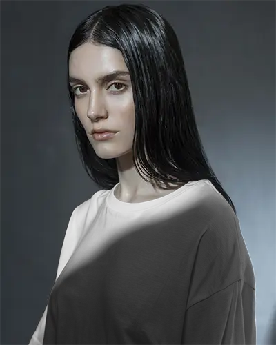 Modern Minimalist Tshirt Mockup For Fashion Branding And Apparel Design Use