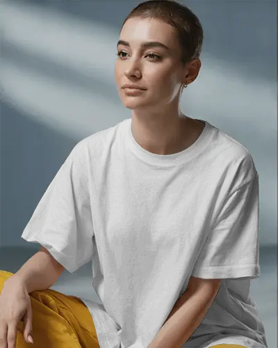 Breathable Lightweight Cotton T Shirt Mockup Perfect For Layering Or Wearing Alone Daily