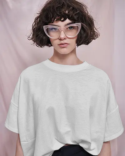 Oversized Basic Comfortable Tshirt Mockup Premium Quality Cotton Soft Fabric For Custom Designs