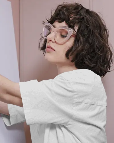 Comfortable Relaxed Fit Womens Business Casual Tshirt Mockup For Fashion Brands