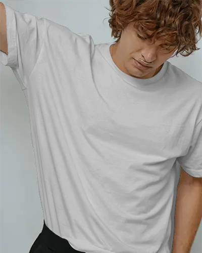 Unisex Relaxed Fit Plain Tshirt Mockup Ideal For Custom Design Promotion Showcase