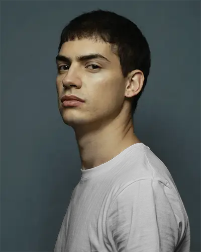 Side Profile T Shirt Mockup With Moody Lighting Modern Studio Style And Bold Expression