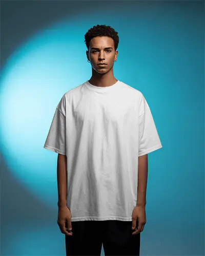 Premium Quality Comfortable Oversized Tshirt Mockup For Casual Stylish Everyday Wear