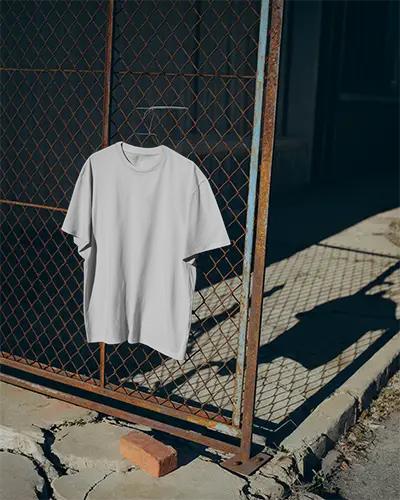 High Quality Blank Tshirt Mockup For Custom Garment Designs And Printing Showcase