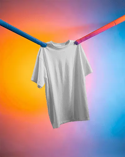 High Quality Cotton Crewneck Tshirt Mockup For Custom Printing And Branding Presentation