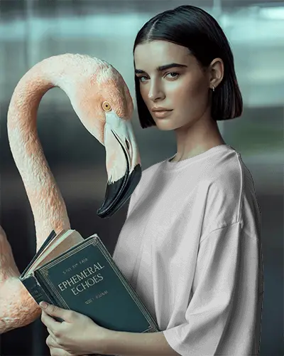 Oversized Relaxed Fit Tshirt Mockup Perfect For Streetwear And Modern Urban Look