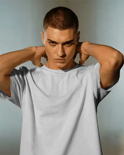 Soft Breathable Mens Tshirt Mockup Ideal For Everyday Outfits Stylish Urban Casual Clothing