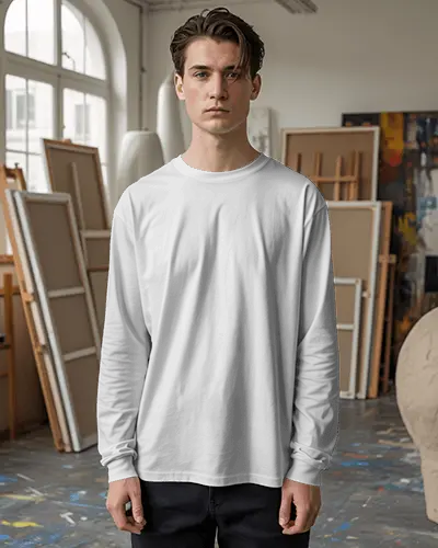 Free Long Sleeve T-Shirt Mockups for POD Sellers