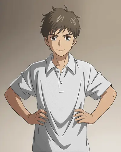 Cool Casual Polo Anime Tshirt Mockup For Men Perfect For Daily Wear And Summer Outdoor Activities