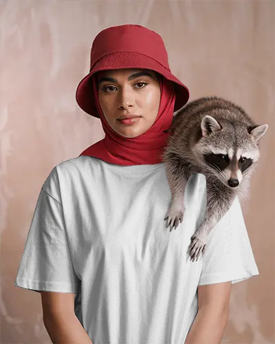 Stylish Comfortable Loose Fit Cotton Tshirt With Short Sleeves For Casual Wear