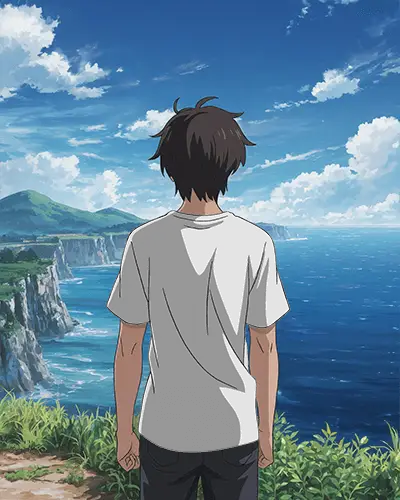 Casual Relaxed Fit Tshirt Mockup For Outdoor Adventure And Summer Travel Style Urban Fashion