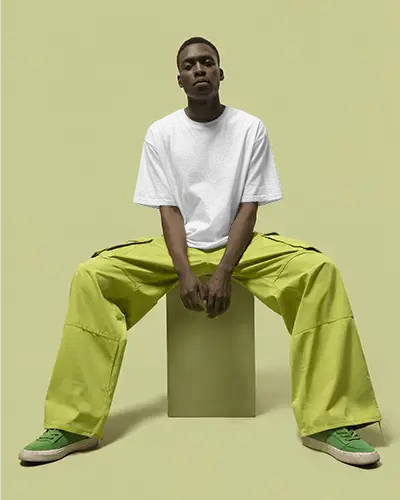 Urban Casual Relaxed Fit Tshirt Mockup Streetwear Style For Modern Minimalist Fashion Lovers