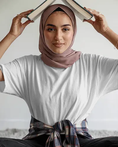 Versatile Loose Fit Tshirt Mockup For Womens Everyday Wear Marketing Campaign