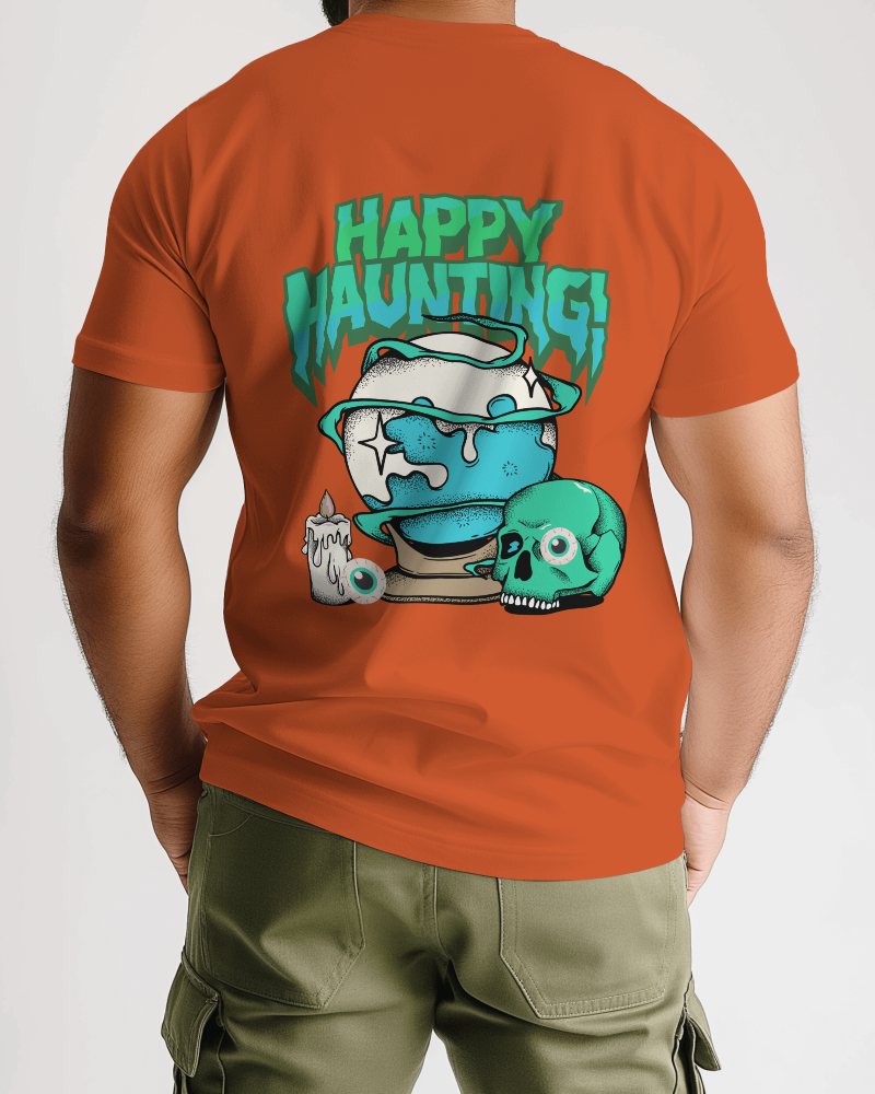 Indian Man Wearing Blinkstore Tshirt Mockup In A Studio