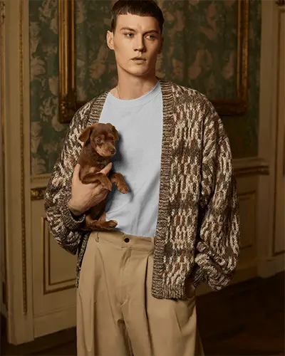 Modern Minimalist Mens Basic Tshirt Mockup Comfortable Lightweight Casual Style Everyday Wear