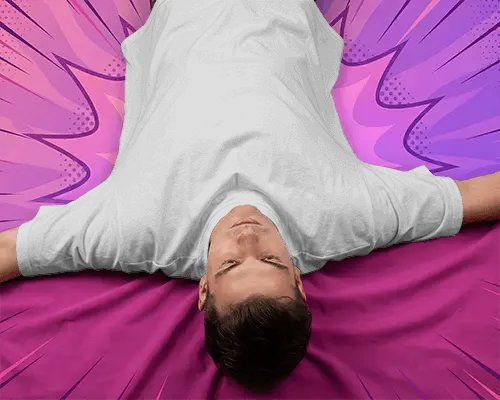 Casual Comfortable Tshirt Mockup For Men Relaxed Fit Fashionable Design Template