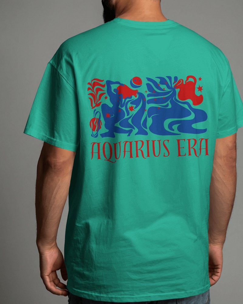 Tshirt Mockup Of An Indian Man With Oversized Fit