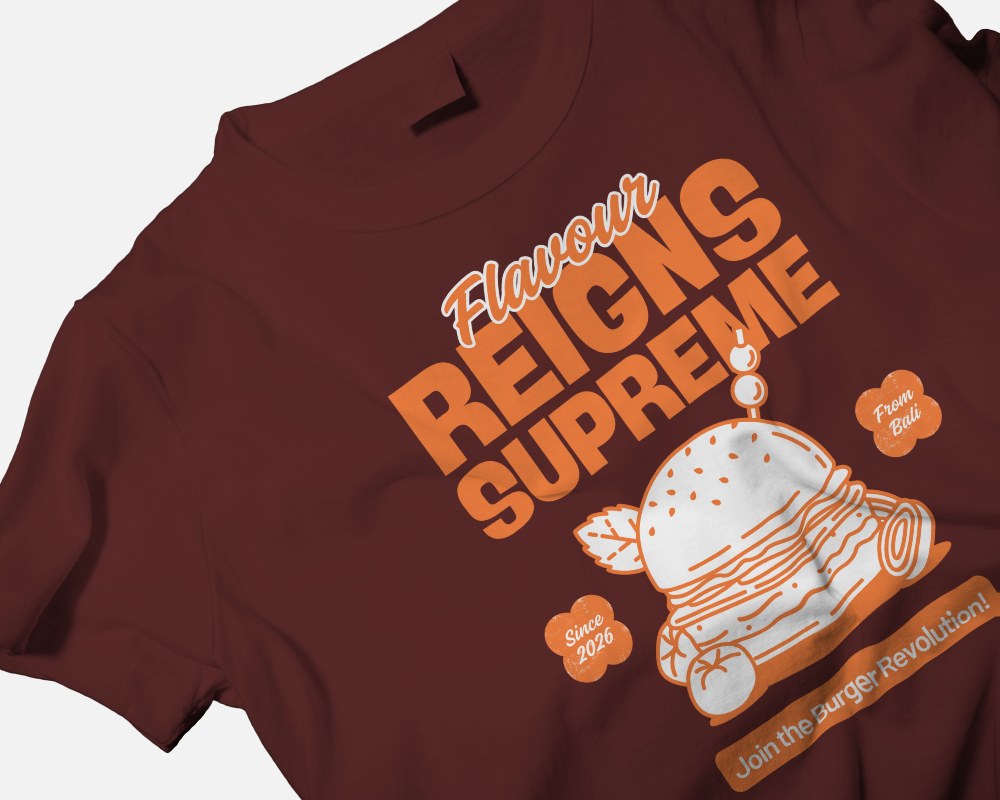 Flatlay Tshirt Mockup With Wrinkles