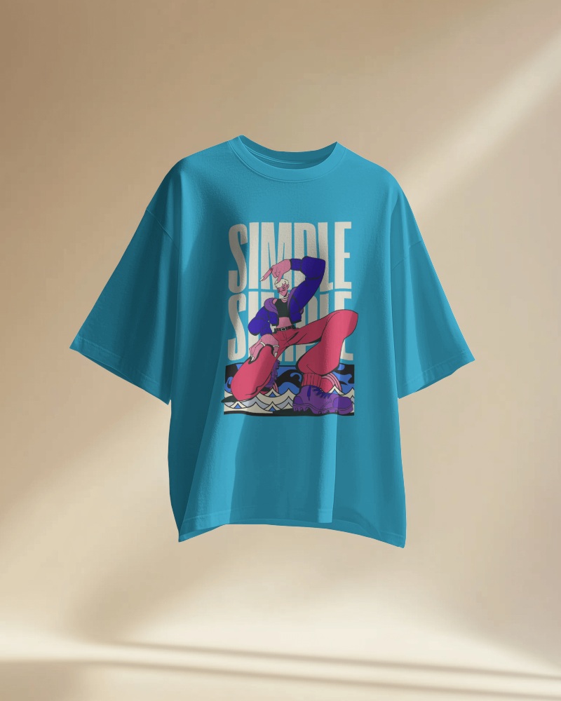 Beige Background T Shirt Mockup White T Shirt In Natural Light Suspended In Air With Simple Design