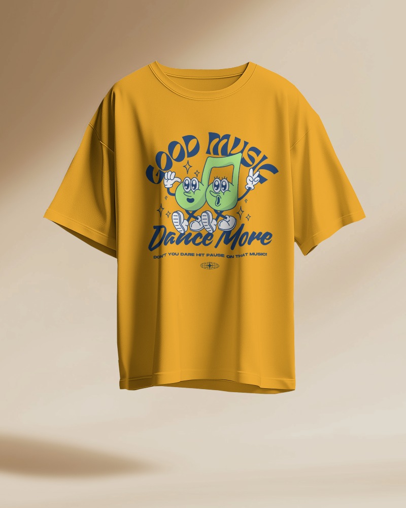 Minimalist Floating T Shirt Mockup With Soft Neutral Background Casual And Elegant Display