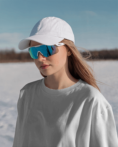 Minimalist Cold Weather T Shirt Mockup Relaxed Fit With Sleek Modern Sportswear Vibe 06055