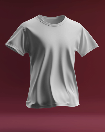 Fashion T Shirt Mockup Levitating Apparel With Dramatic Lighting 0614