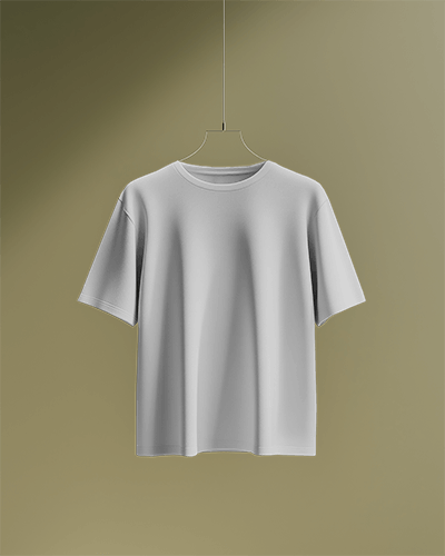 Minimal Hanging T Shirt Mockup Soft Light Olive Background Clean Elegant Look 0640