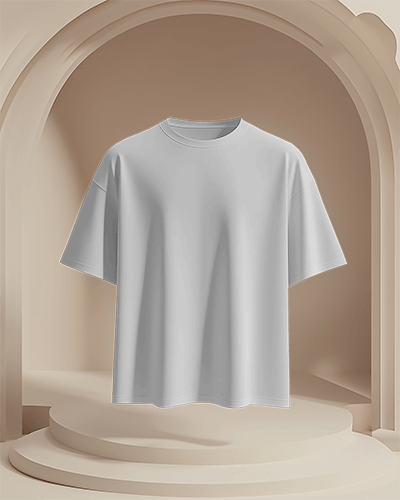 Elegant Arched T Shirt Mockup Luxurious Neutral Toned Background Premium Brand Presentation 0665