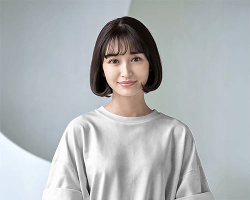 Casual T Shirt Mockup Female Model Elegant Muted Background Perfect For Branding Showcase 0696