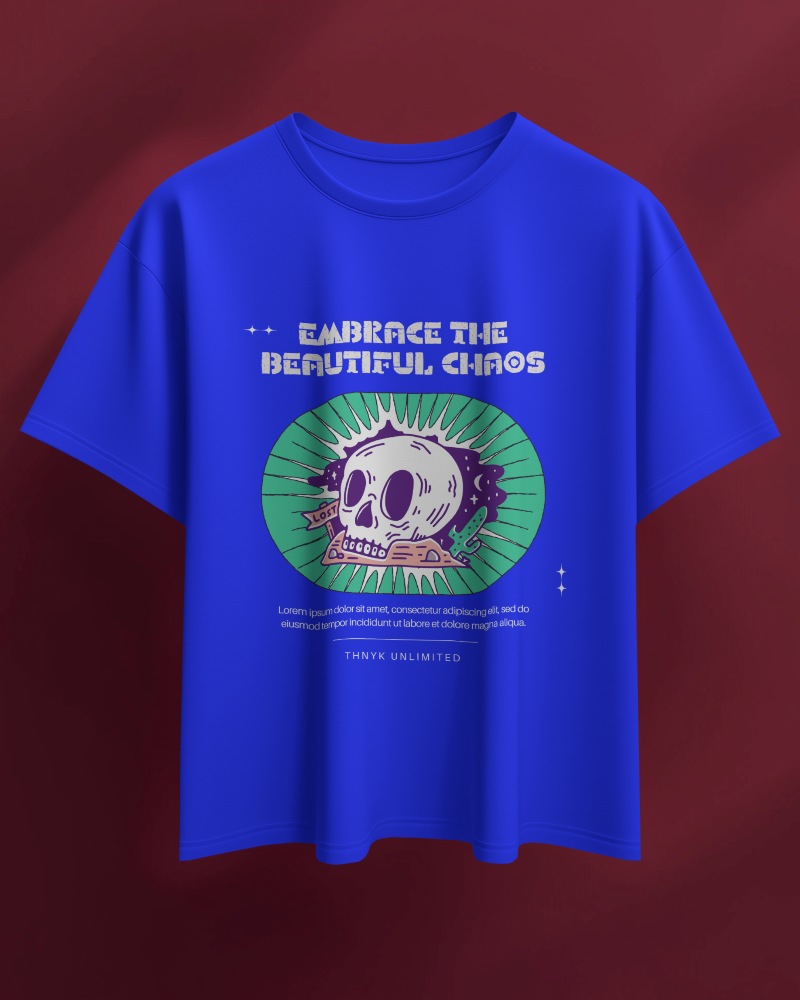 Minimalist Hanging T Shirt Mockup White Tee Against Deep Red Background Clean And Elegant Presentation 0805