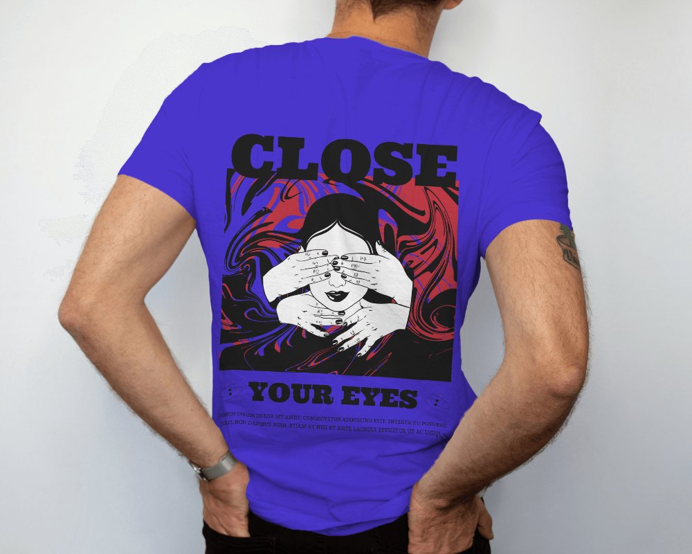 Tshirt Mockup Of Man With Hands In Pocket