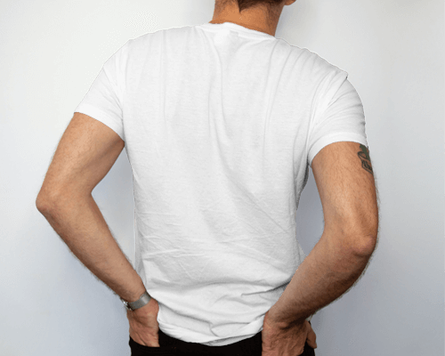 Tshirt Mockup Of Man With Hands In Pocket