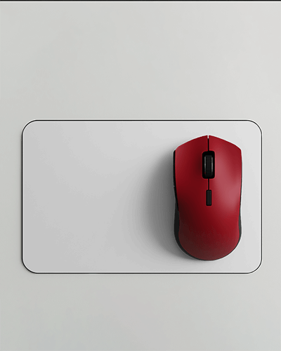 modern-mouse-pad-mockup-white-rectangular-pad-with-red-wireless-mouse-on-clean-minimalist-desk