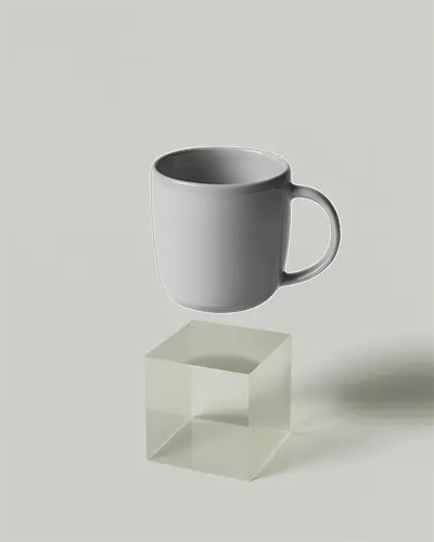 minimalist-floating-plain-mug-ceramic-cup-clean-background-isolated-object-3d-render
