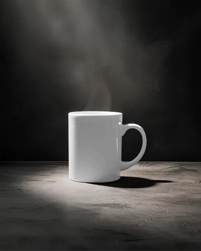 classic-ceramic-coffee-mug-mockup-steaming-hot-drink-simple-minimalist-design-matte-finish