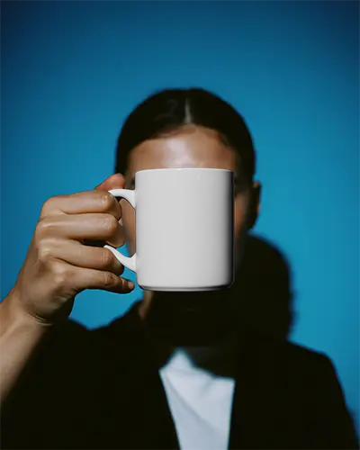 Minimalistic Plain Coffee Mug Mockup For Branding And Marketing Purposes