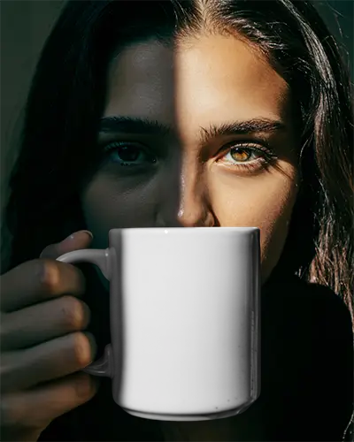 High Quality Coffee Mug Mockup For Custom Designs And Personalized Cup Prints Showcase
